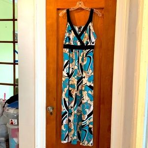 Carole Little maxi dress, size L